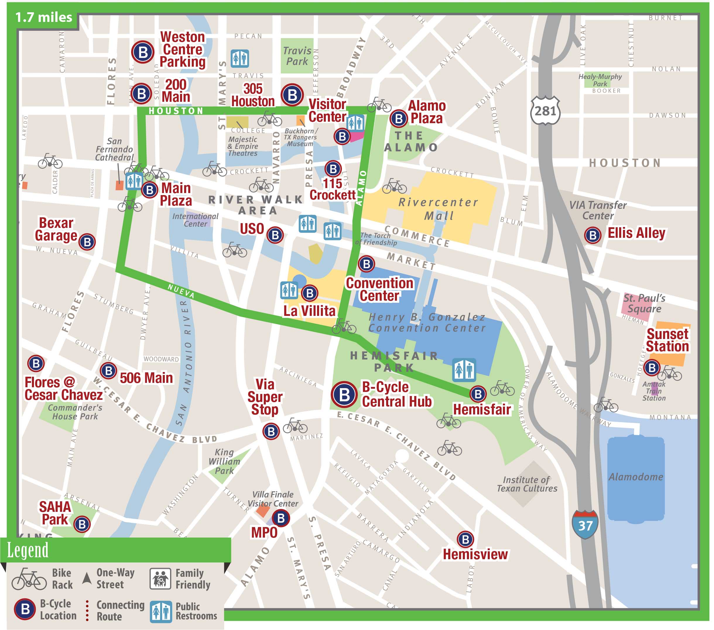 san antonio downtown map Our Maps san antonio downtown map